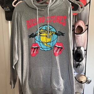 Torrid Rolling Stones Gray Hoodie